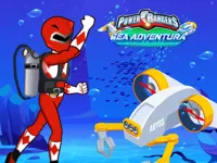 image Save Power Rangers From Ocean Zombies - Pin Pull