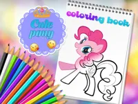 image Cute Pony Coloring Book