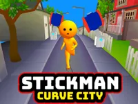 image Stickman Curve City